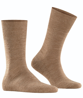 Falke Day Sock Airport PLUS (climate regulating + padding) nut brown Men - 1 Pair